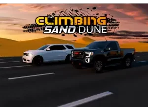 Climbing Sand Dune